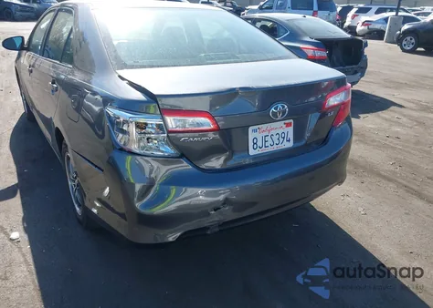 2012 Toyota Camry Le z USA, uszkodzony, nr VIN 4T4BF1FK9CR205191